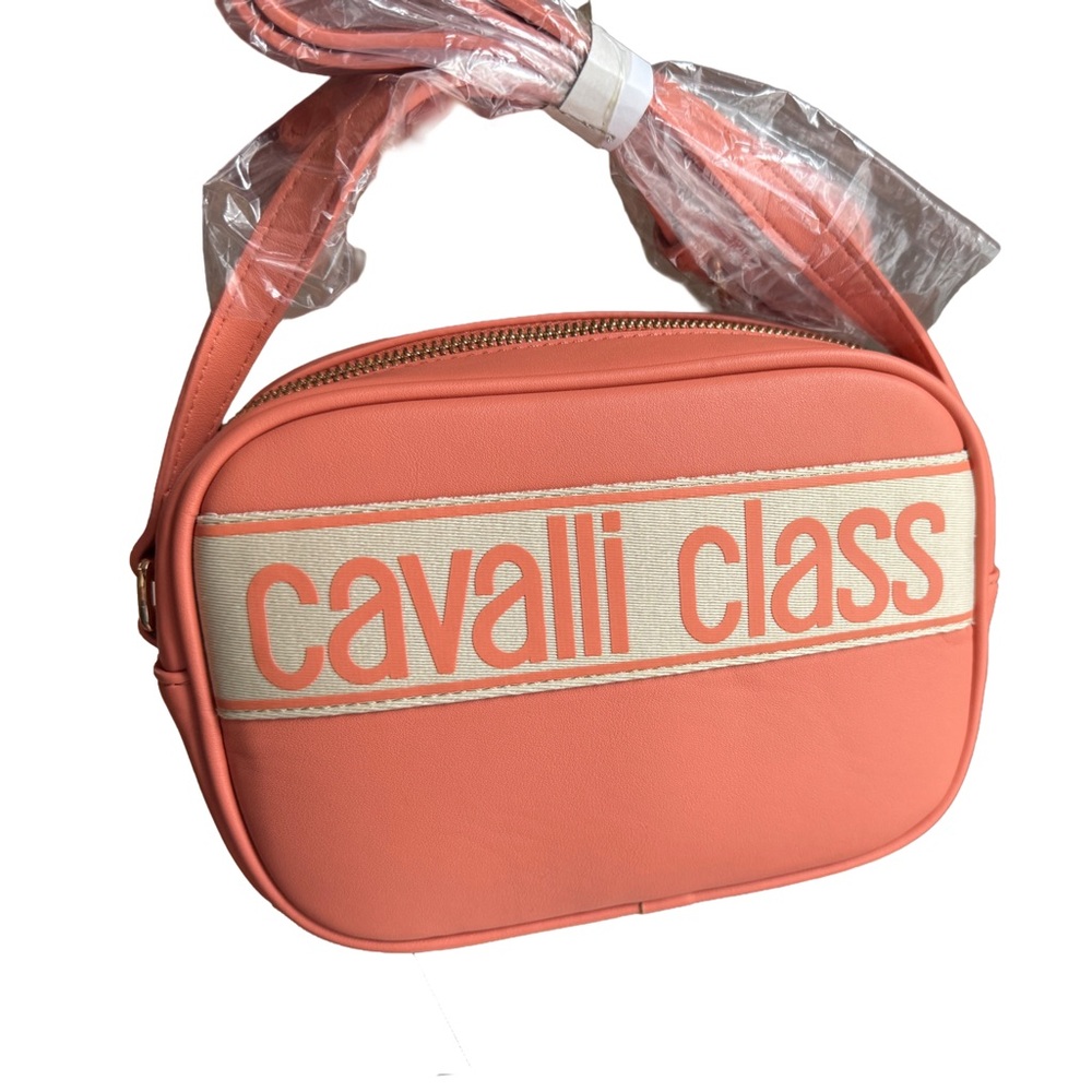 Cavalli Class Peach Crossbody Bag